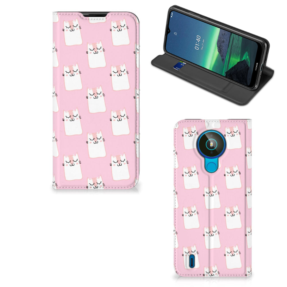 Nokia 1.4 Hoesje maken Sleeping Cats