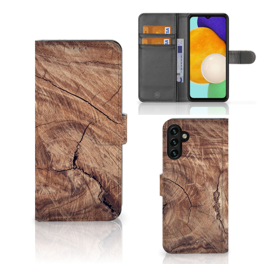 Samsung Galaxy A04s | Samsung Galaxy A13 5G Book Style Case Tree Trunk