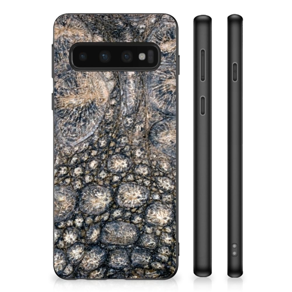 Samsung Galaxy S10 Back Cover Krokodillenprint B2C Telecom