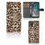 Nokia C32 Telefoonhoesje met Pasjes Leopard