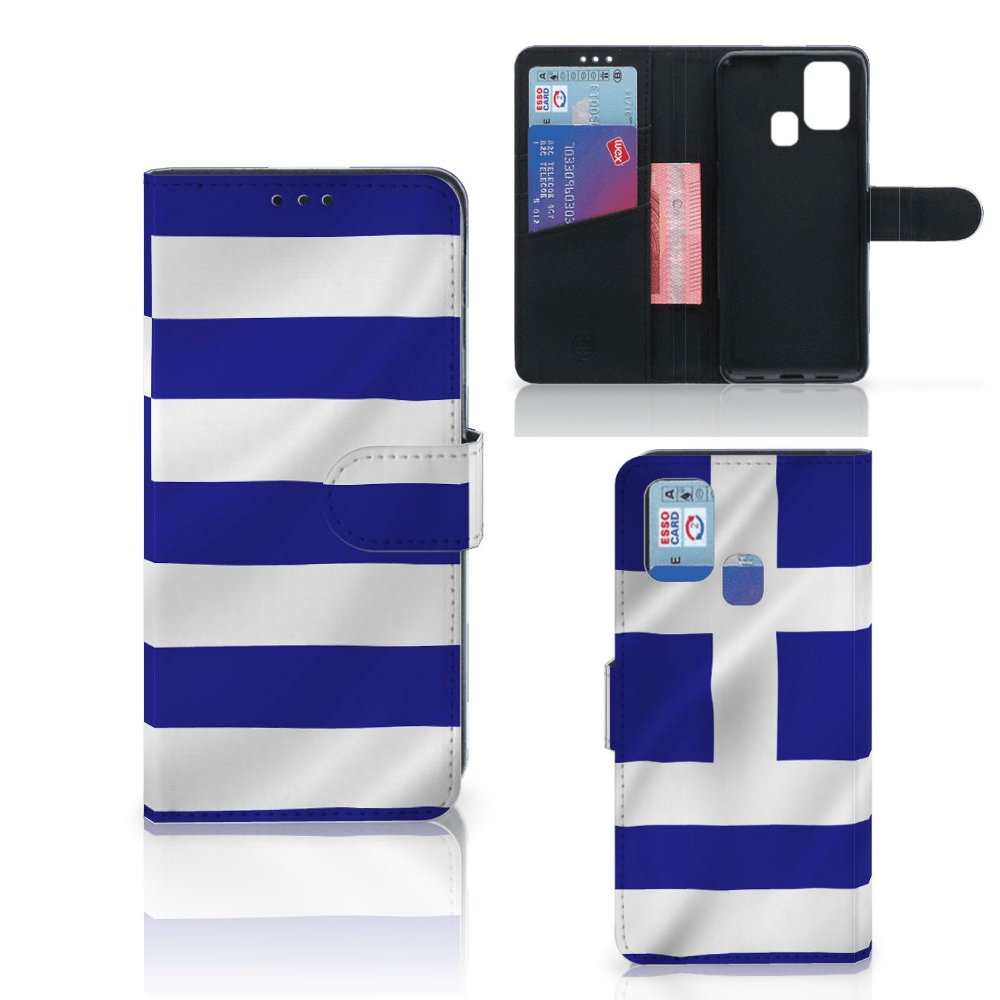 Samsung Galaxy M31 Bookstyle Case Griekenland