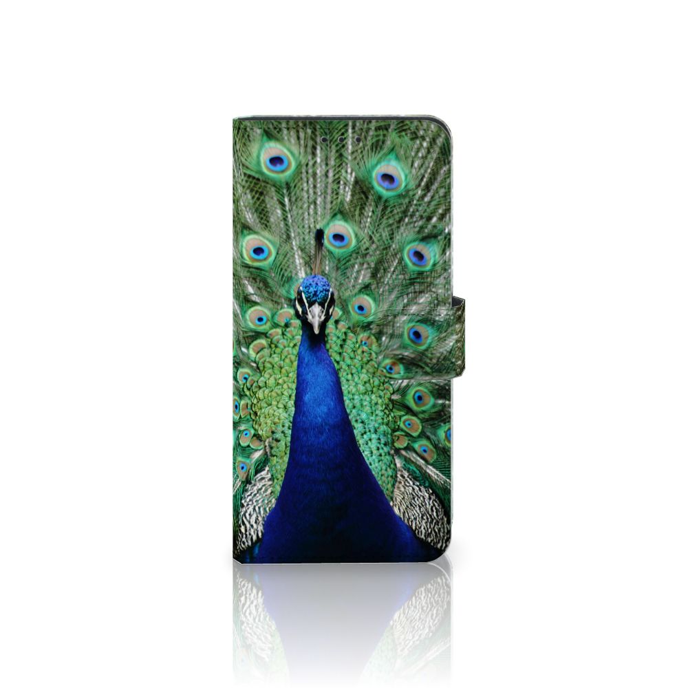 Huawei P40 Pro Telefoonhoesje met Pasjes Pauw