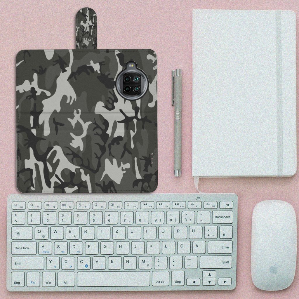 Xiaomi Mi 10T Lite Telefoon Hoesje Army Light