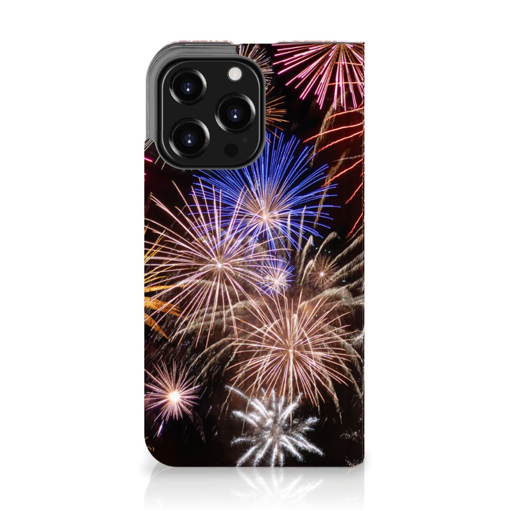 iPhone 13 Pro Hippe Standcase Vuurwerk - B2C Telecom