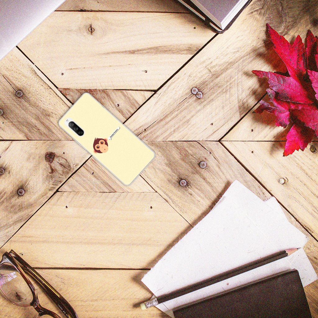 Sony Xperia 10 III Telefoonhoesje met Naam Monkey B2C Telecom