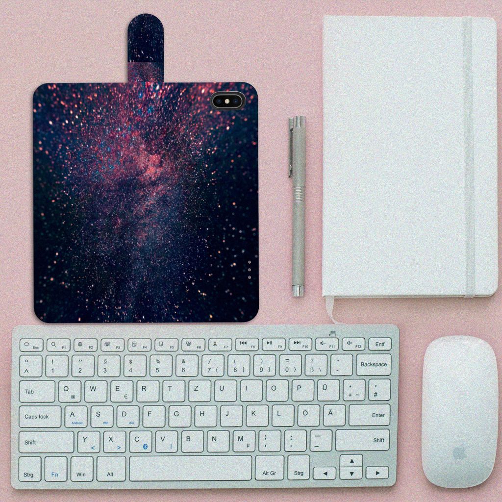 Apple iPhone Xs Max Book Case Stars