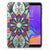 Samsung Galaxy A7 (2018) TPU Case Purple Flower