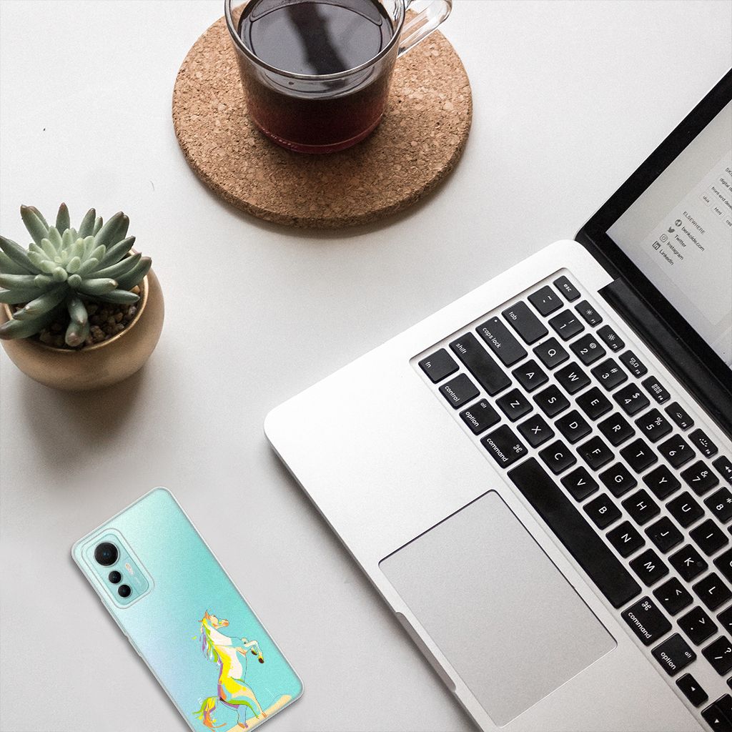 Xiaomi 12 Lite Telefoonhoesje met Naam Horse Color B2C Telecom