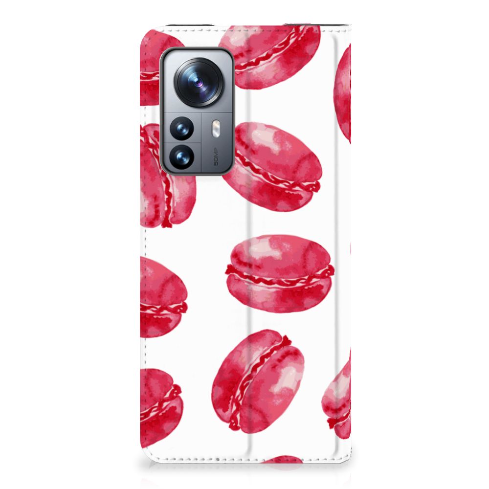 Xiaomi 12 Pro Flip Style Cover Pink Macarons - B2C Telecom