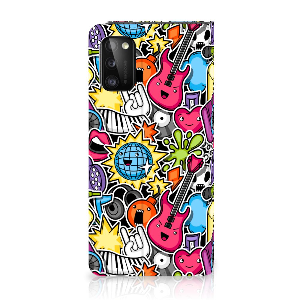 Samsung Galaxy A41 Hippe Standcase Punk Rock