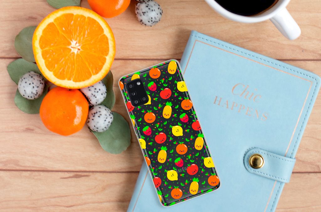 Samsung Galaxy A31 Siliconen Case Fruits B2C Telecom