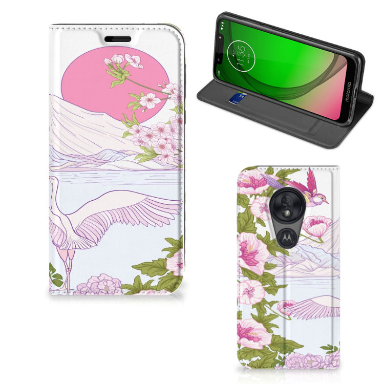 Motorola Moto G7 Play Hoesje maken Bird Standing