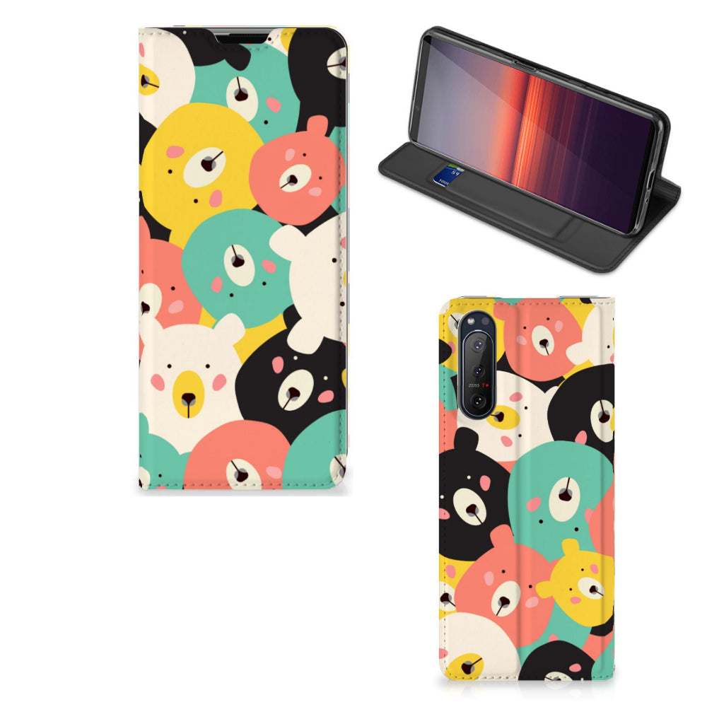 Sony Xperia 5 II Magnet Case Bears