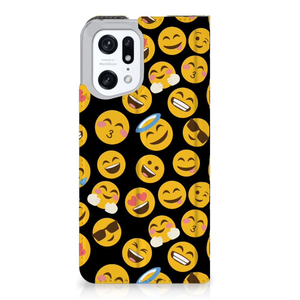 OPPO Find X5 Pro Hoesje met Magneet Emoji - B2C Telecom