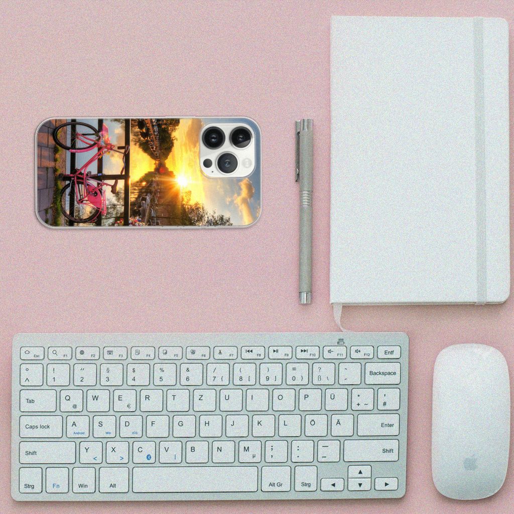 iPhone 13 Pro Max Siliconen Back Cover Amsterdamse Grachten B2C Telecom