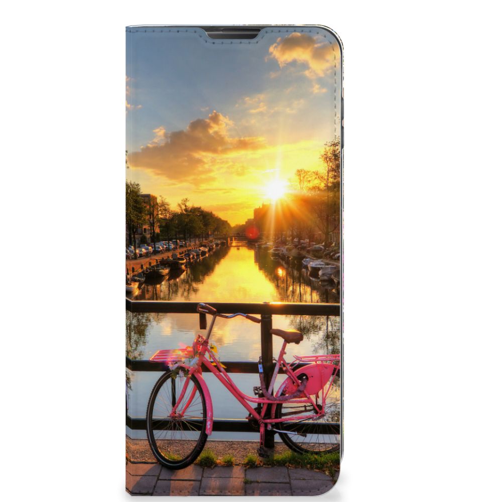 Motorola Moto G 5G Plus Book Cover Amsterdamse Grachten - B2C Telecom