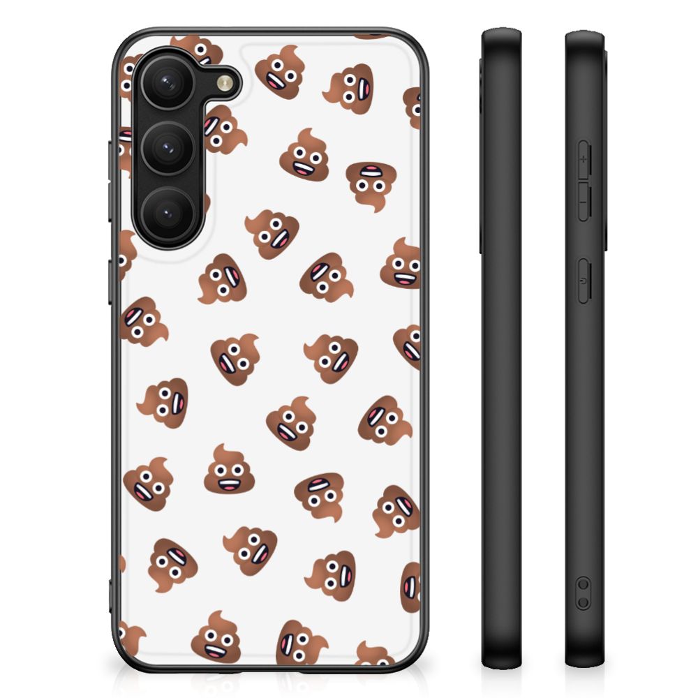 Back Case voor Samsung Galaxy S23 Plus Poep Emojis B2C Telecom