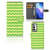 OPPO Find X3 Neo 5G Telefoon Hoesje Waves Green