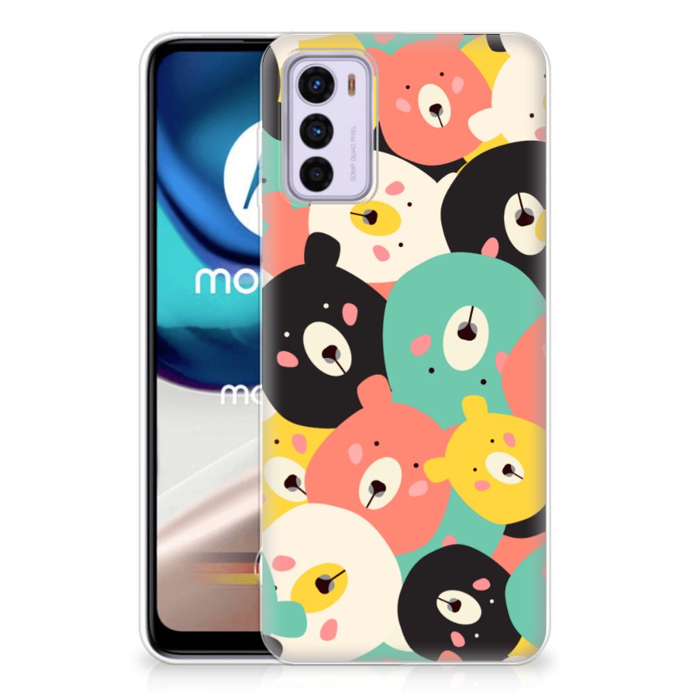 Motorola Moto G42 Telefoonhoesje met Naam Bears B2C Telecom