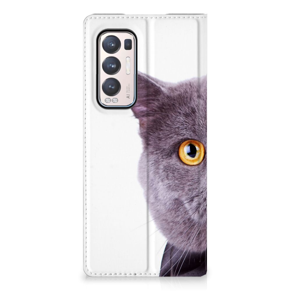 OPPO Find X3 Neo Hoesje maken Kat - B2C Telecom
