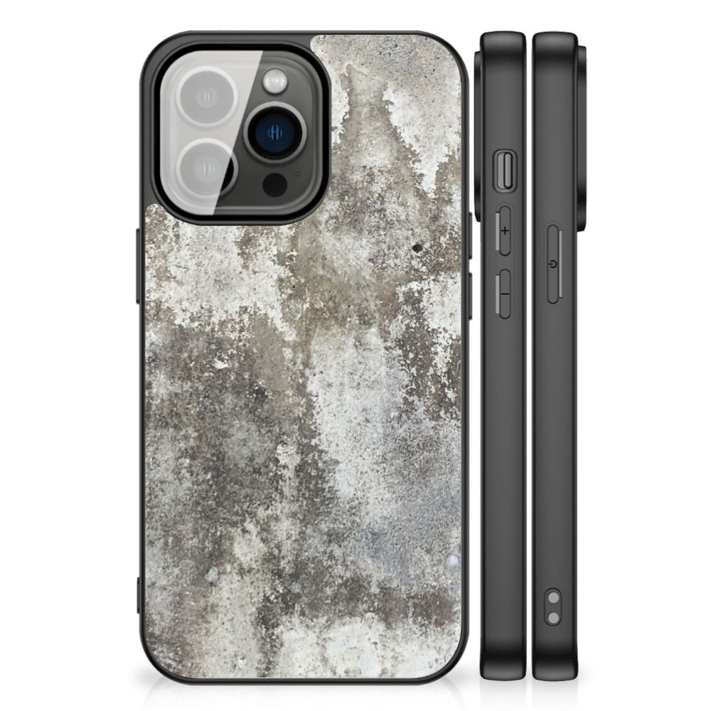 iPhone 13 Pro Marmeren Print Telefoonhoesje Beton Print B2C Telecom