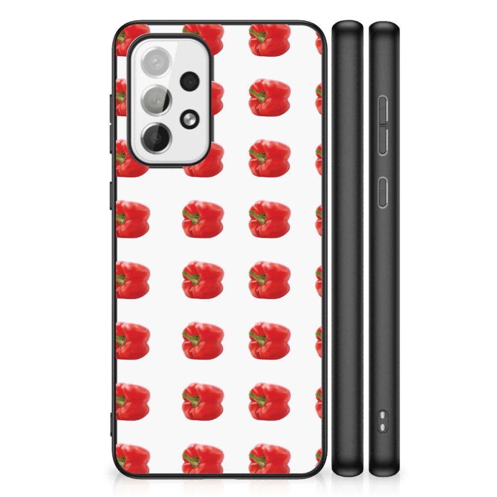 Samsung Galaxy A73 Back Cover Hoesje Paprika Red B2C Telecom