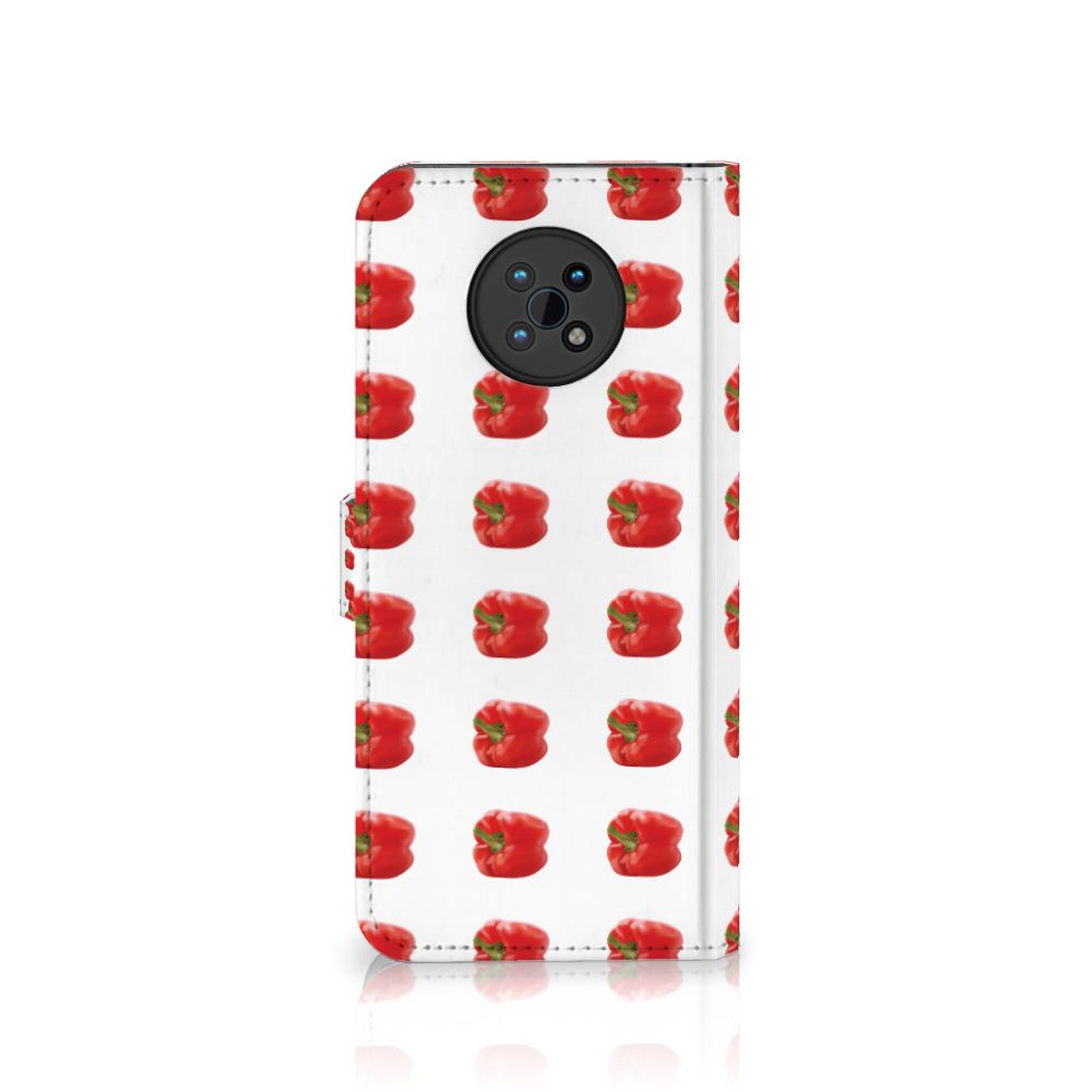 Nokia G50 Book Cover Paprika Red