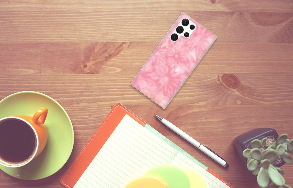 Samsung Galaxy S22 Ultra TPU Case Spring Flowers B2C Telecom