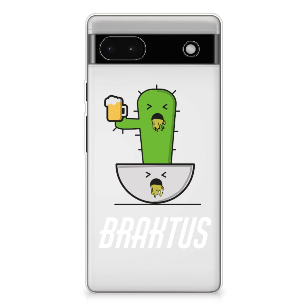 Google Pixel 6A Telefoonhoesje met Naam Braktus