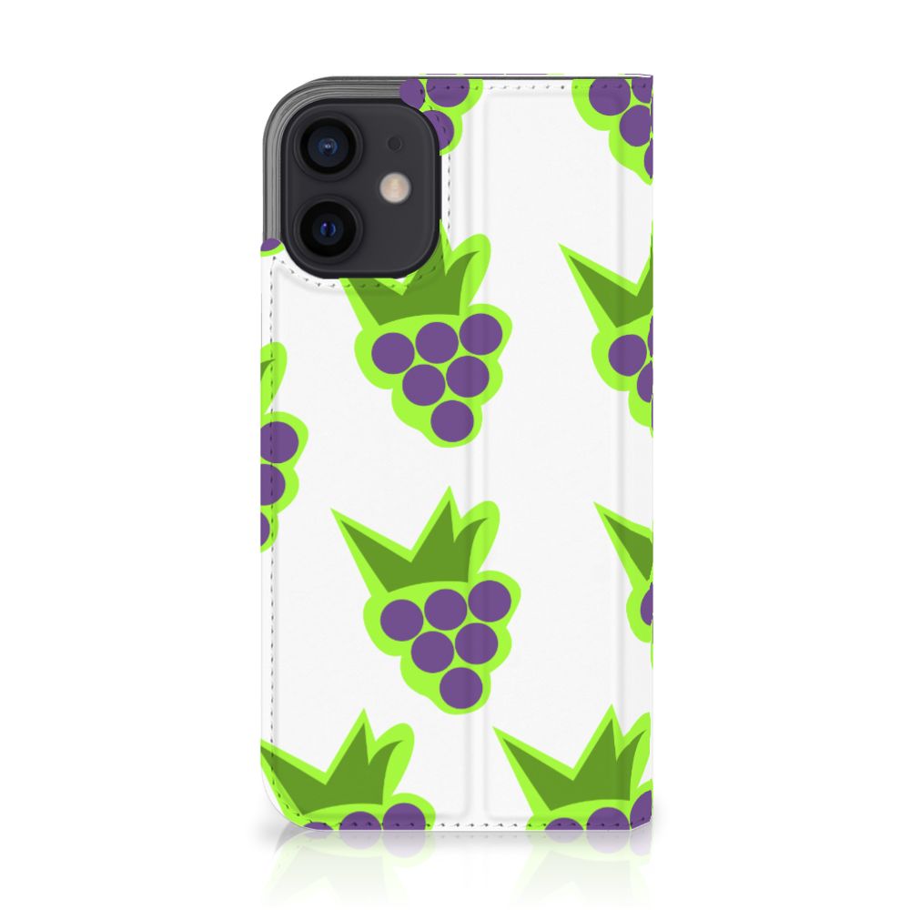 iPhone 12 Mini Flip Style Cover Druiven - B2C Telecom