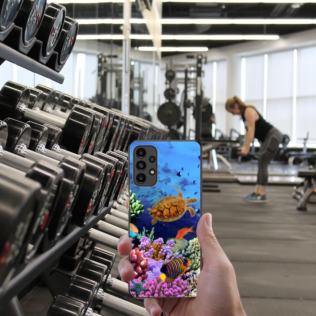Samsung Galaxy A13 4G Dierenprint Telefoonhoesje Vissen B2C Telecom