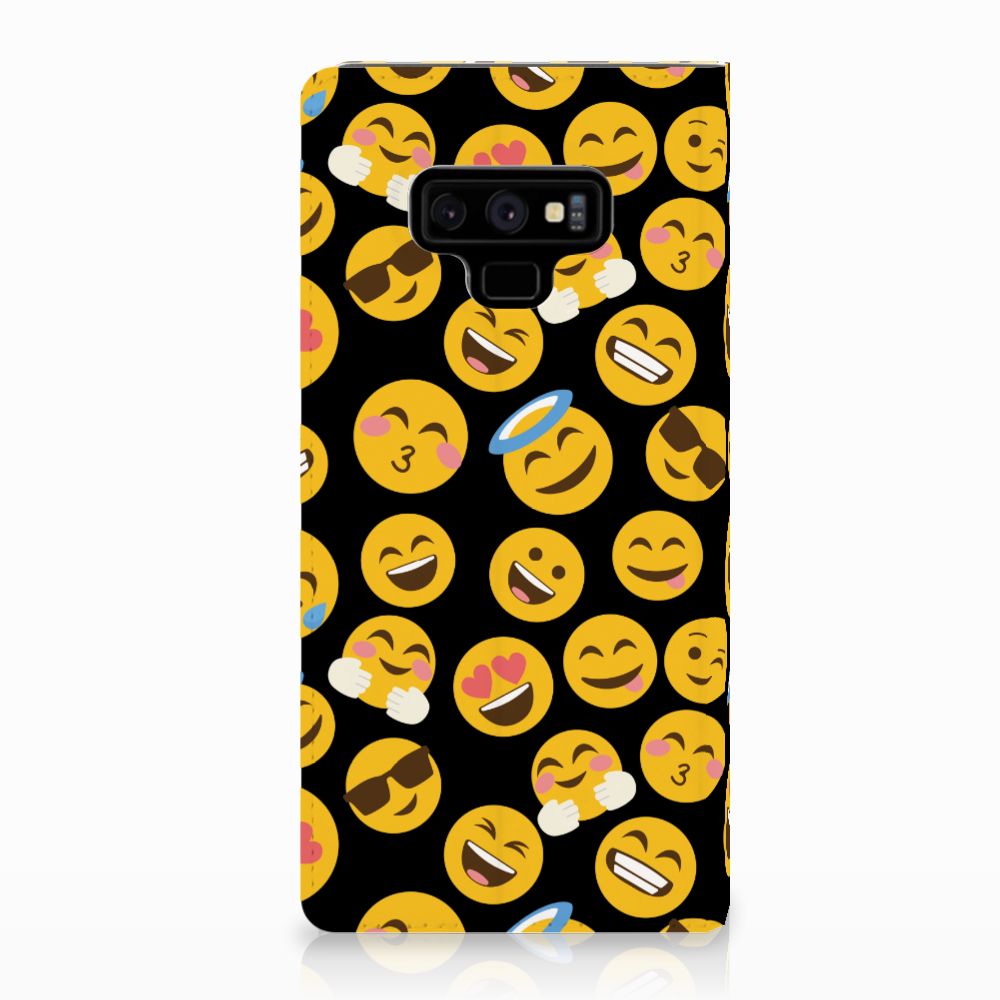 Samsung Galaxy Note 9 Hoesje met Magneet Emoji