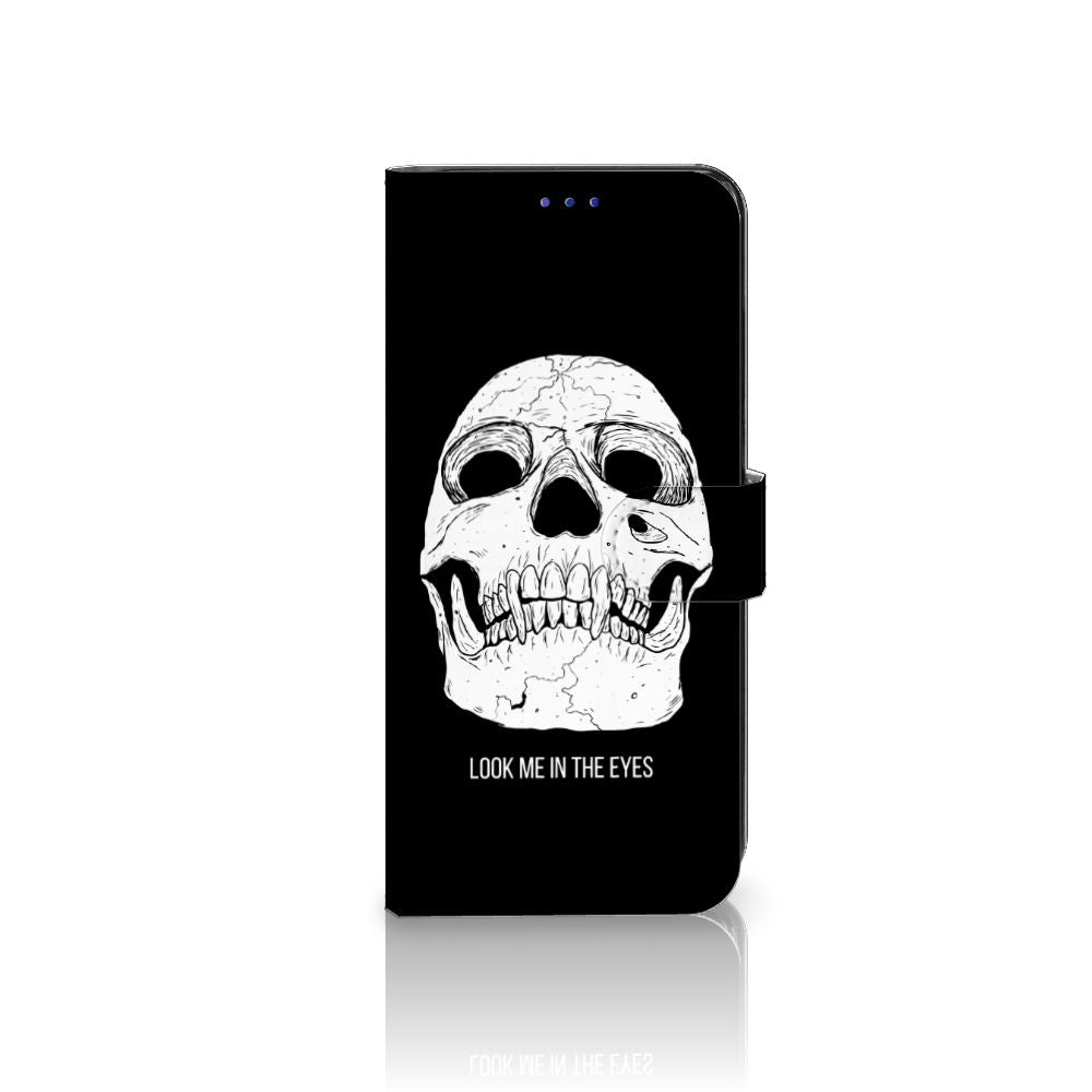 Telefoonhoesje met Naam OPPO Find X5 Skull Eyes
