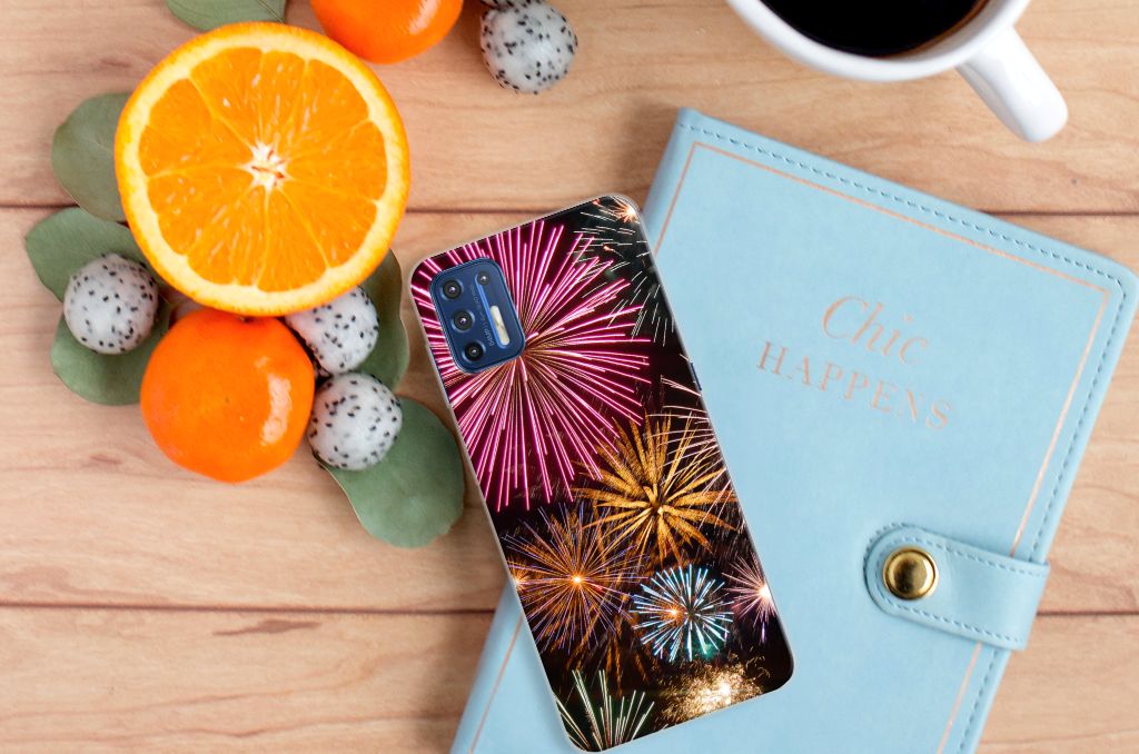 Motorola Moto G9 Plus Silicone Back Cover Vuurwerk B2C Telecom