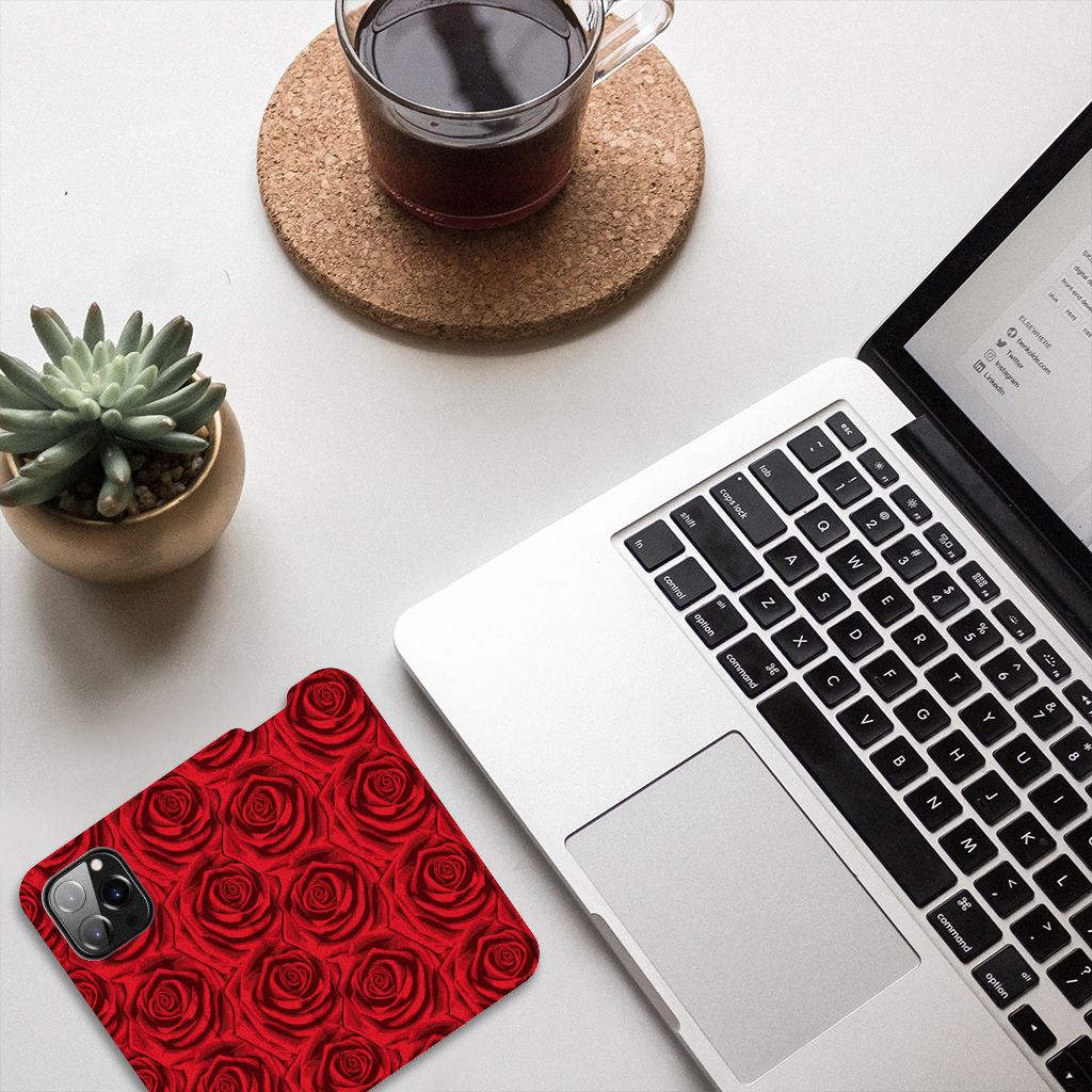 iPhone 14 Pro Smart Cover Red Roses - B2C Telecom