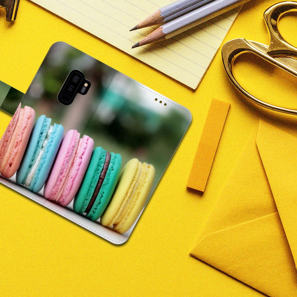 Samsung Galaxy S9 Plus Book Cover Macarons