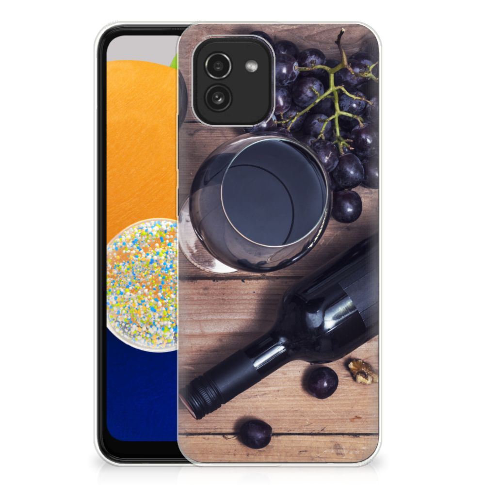 Samsung Galaxy A03 Siliconen Case Wijn B2C Telecom