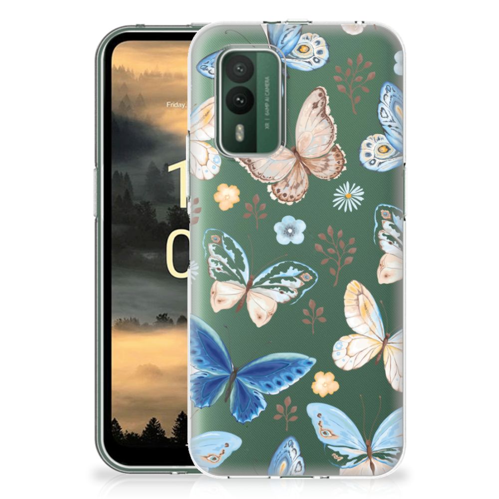 TPU Hoesje voor Nokia XR21 Vlinder