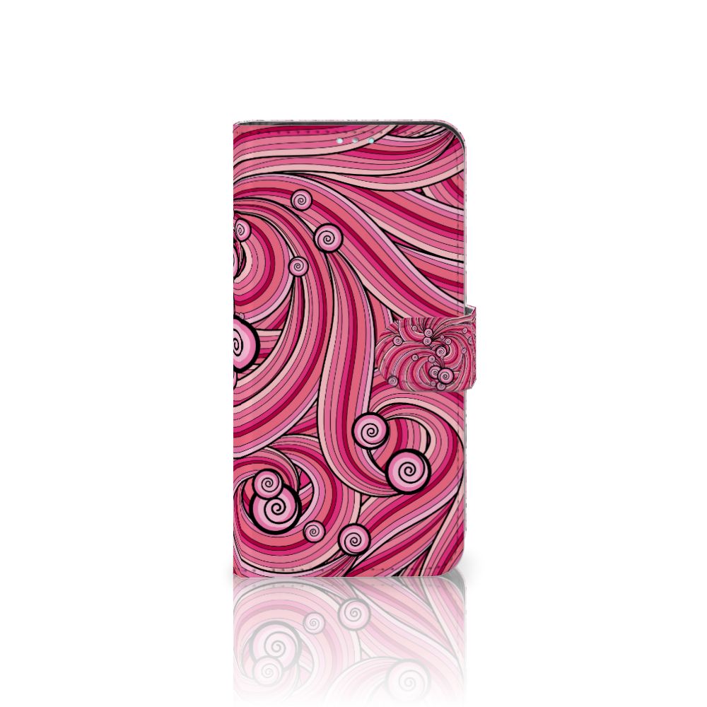 Samsung Galaxy A41 Hoesje Swirl Pink