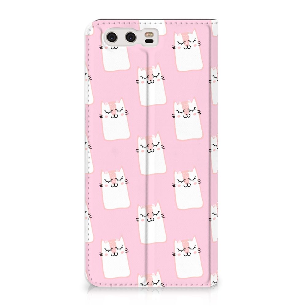 Huawei P10 Plus Hoesje maken Sleeping Cats