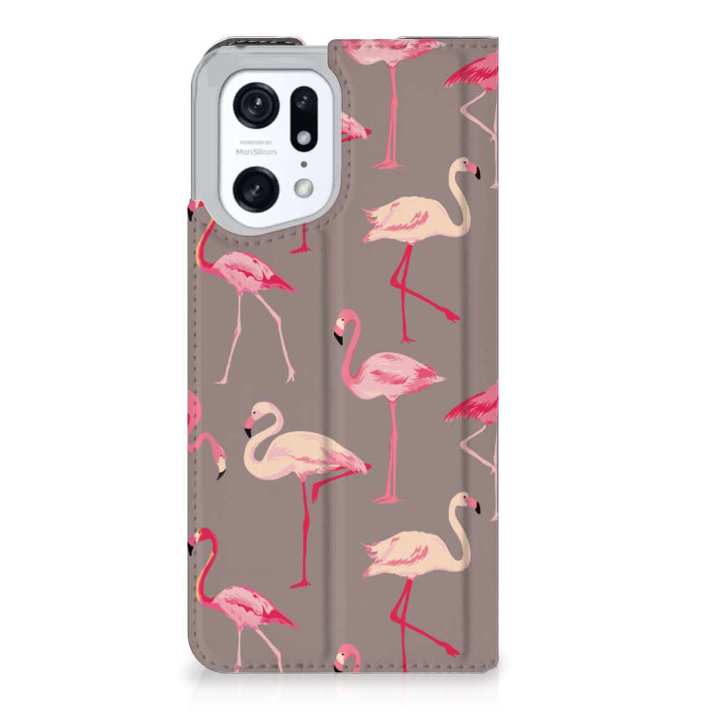 OPPO Find X5 Pro Hoesje maken Flamingo - B2C Telecom