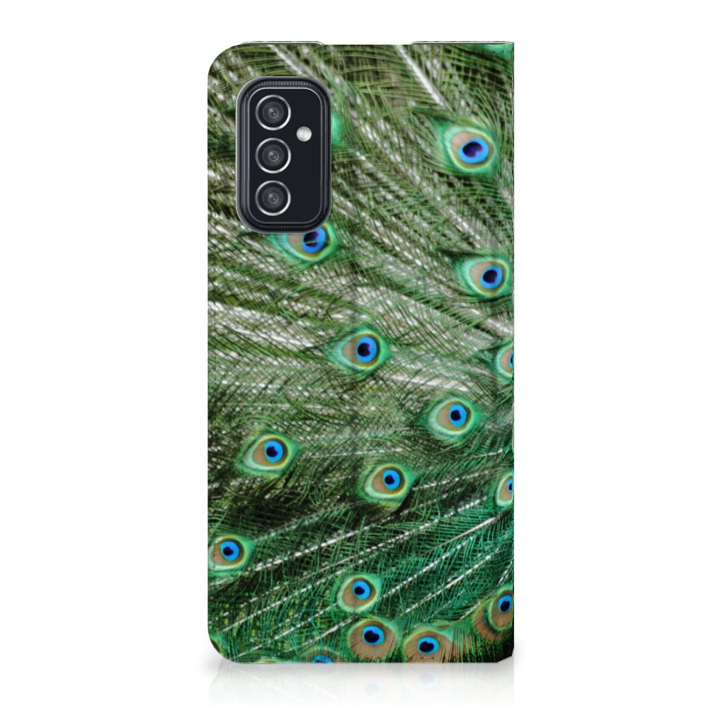 Samsung Galaxy M52 Hoesje maken Pauw - B2C Telecom