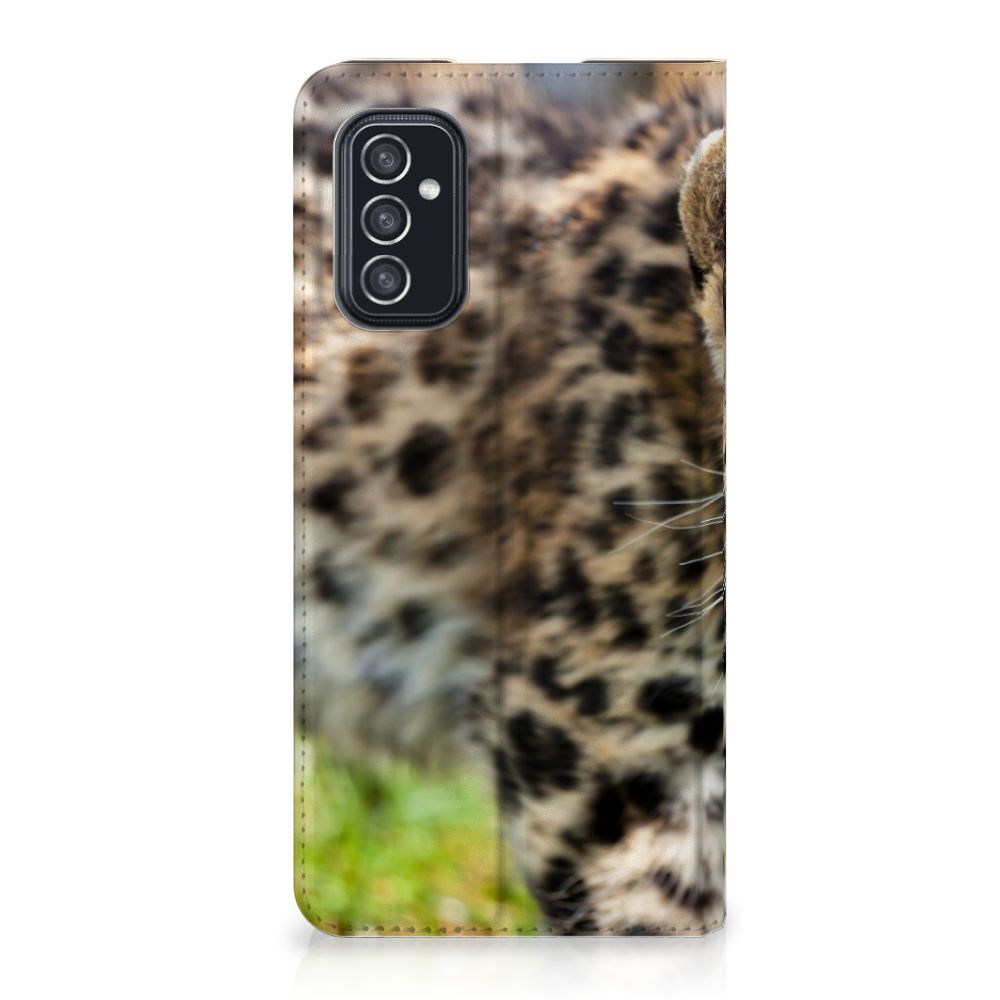 Samsung Galaxy M52 Hoesje maken Baby Luipaard - B2C Telecom