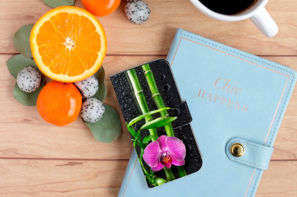 Samsung Galaxy S10e Hoesje Orchidee