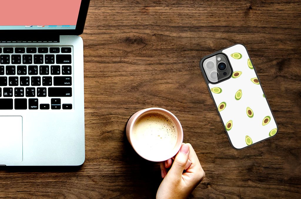iPhone 13 Pro Max Back Cover Hoesje Avocado B2C Telecom