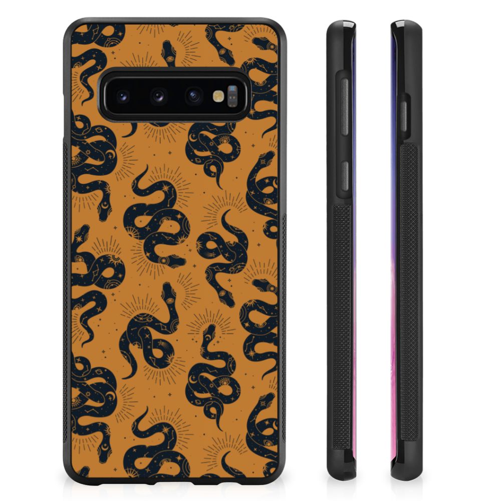 Back Cover voor Samsung Galaxy S10+ Snakes