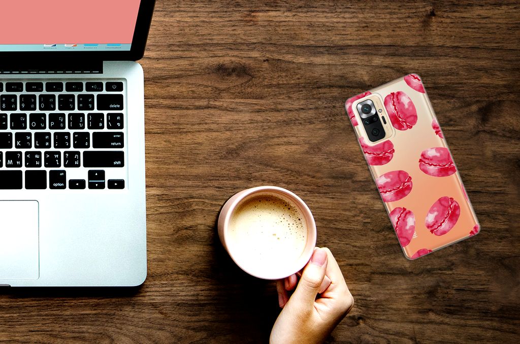 Xiaomi Redmi Note 10 Pro Siliconen Case Pink Macarons B2C Telecom