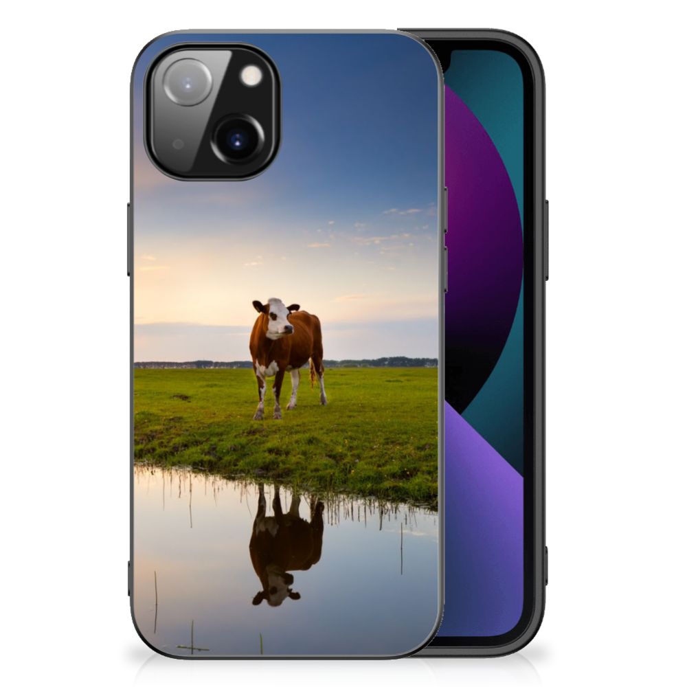 Apple iPhone 13 Dierenprint Telefoonhoesje Koe B2C Telecom
