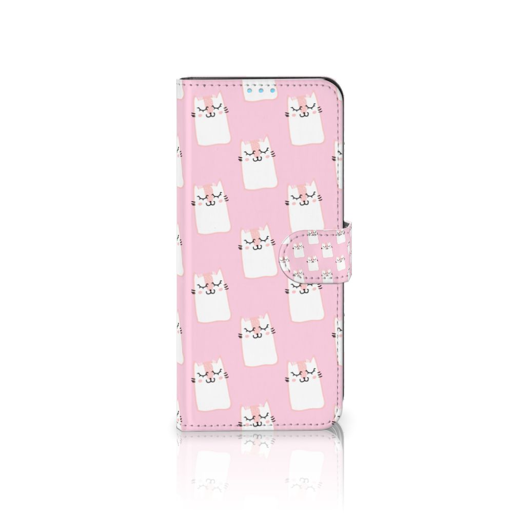 OPPO A72 | OPPO A52 Telefoonhoesje met Pasjes Sleeping Cats