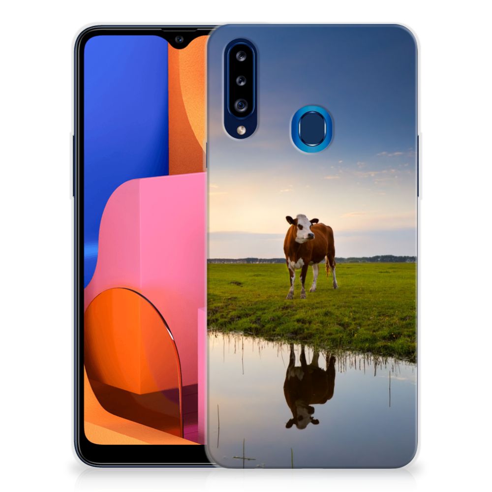 Samsung Galaxy A20s TPU Hoesje Koe